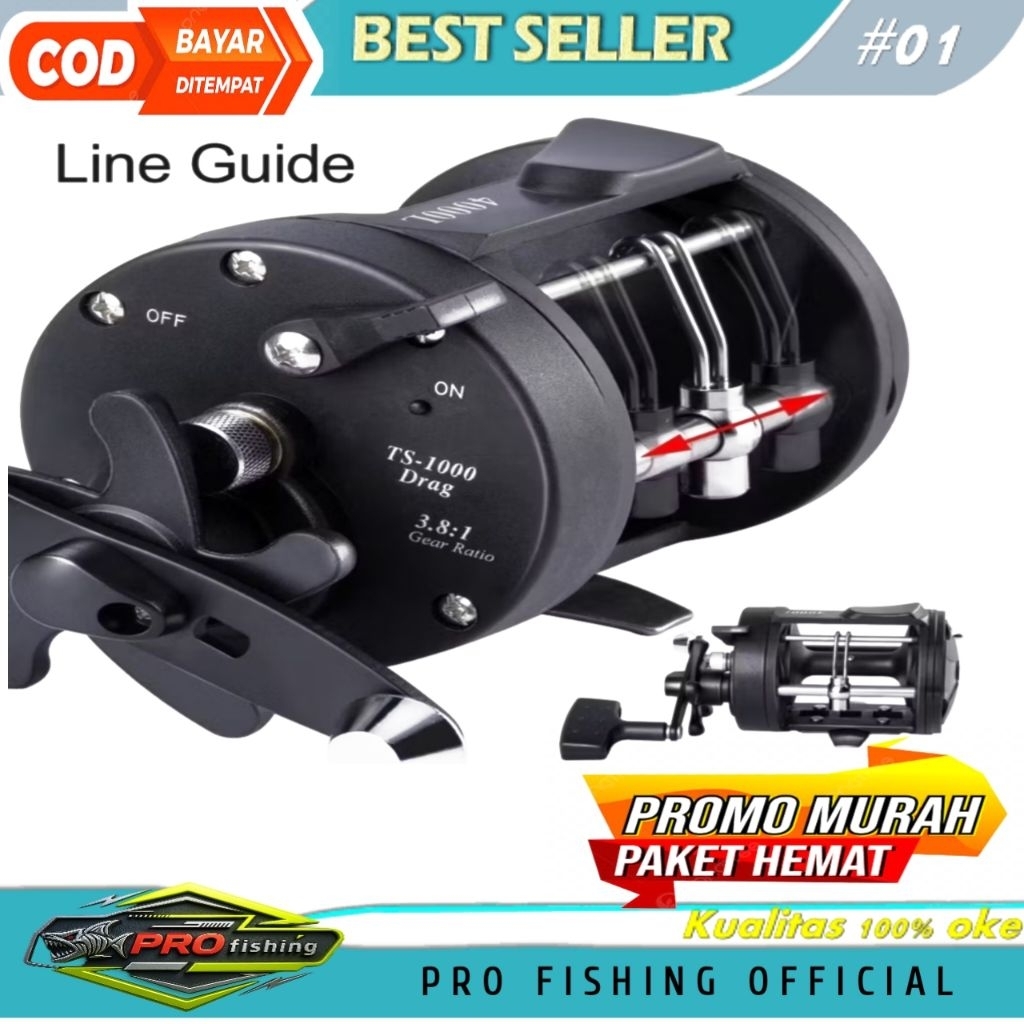 SOUGAYILANG REEL OVERHEAD TROLING MAX 30KG