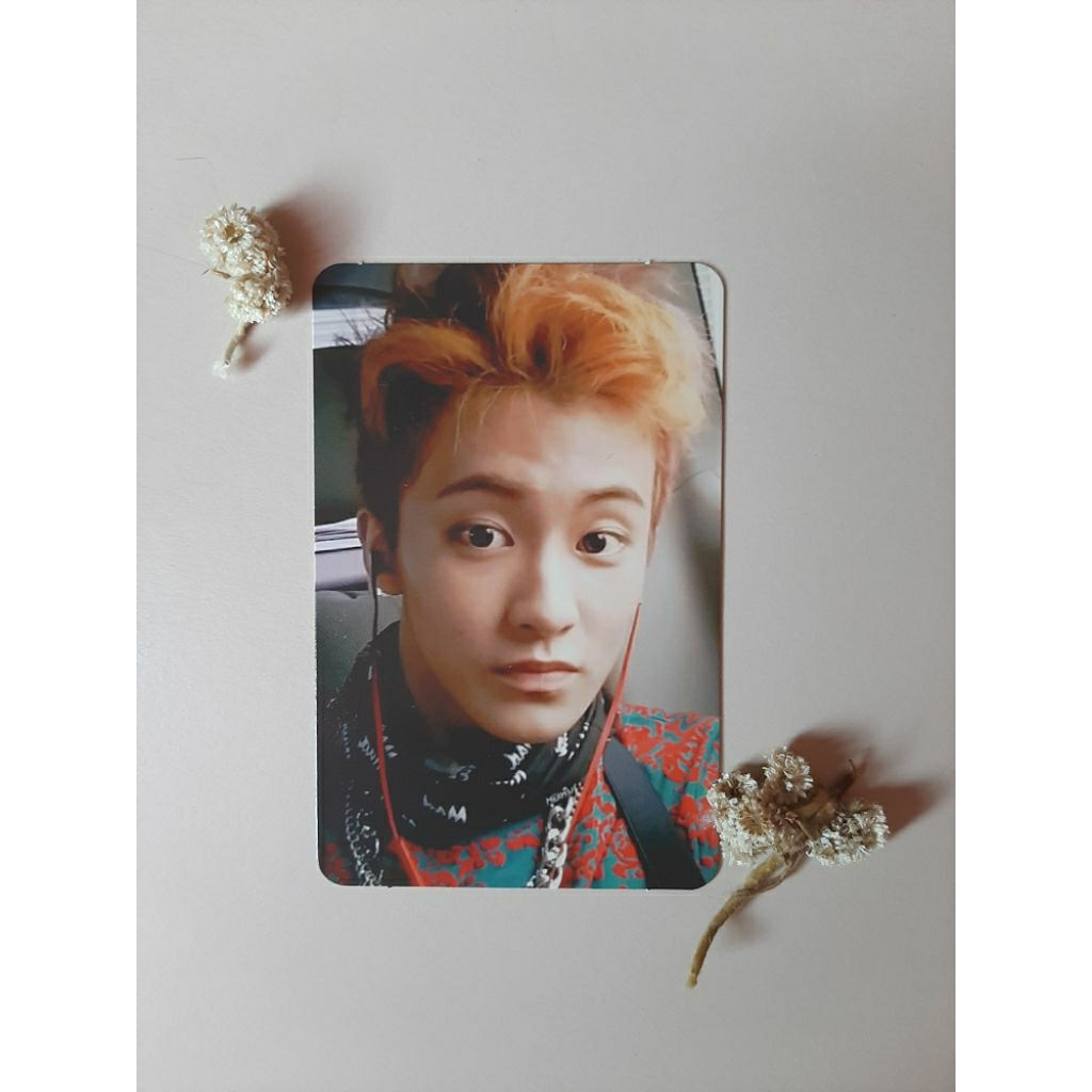 Photocard Mark NCT 127 Firetruck
