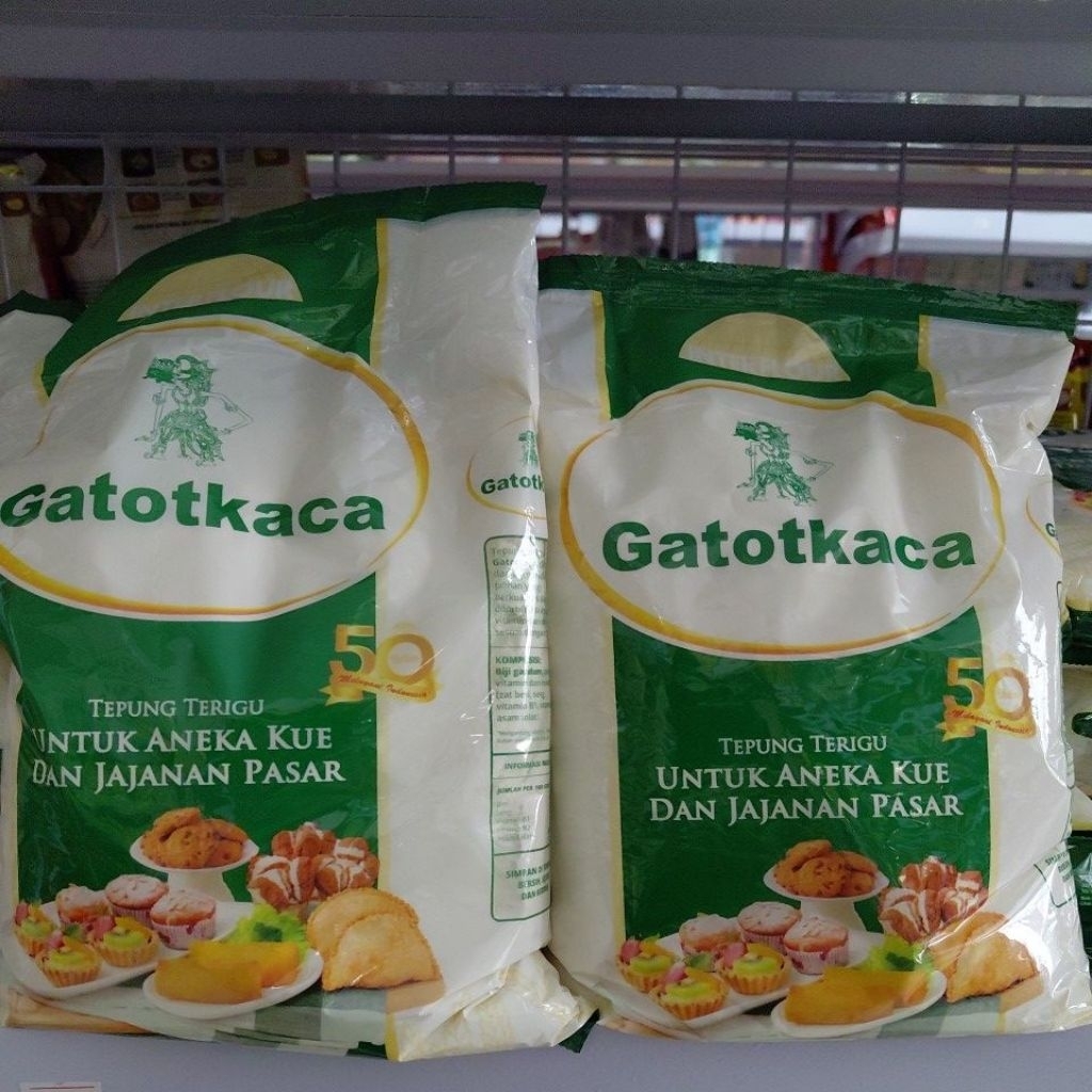 

Tepung Terigu Gatot Kaca 1 kg / 500g
