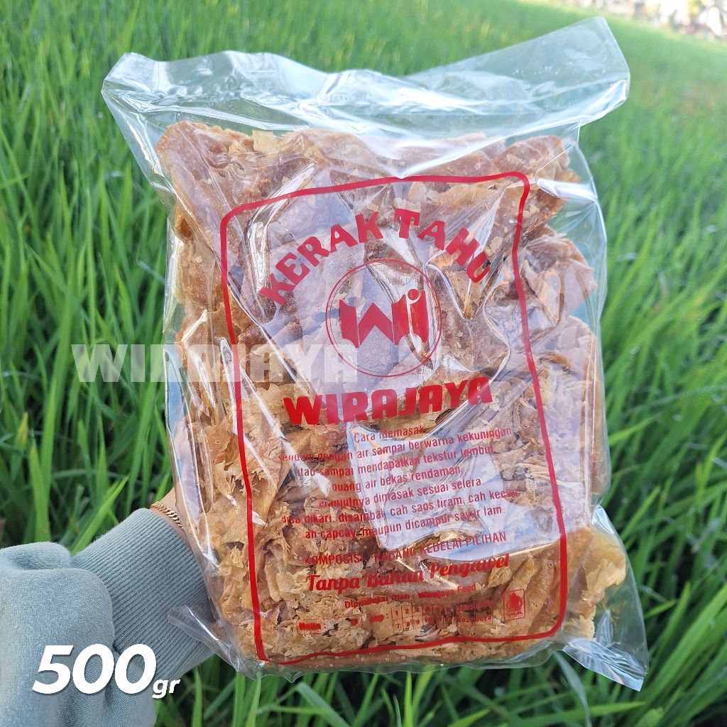 

(500gr) Kerak tahu kacang kedelai kualitas PREMIUM