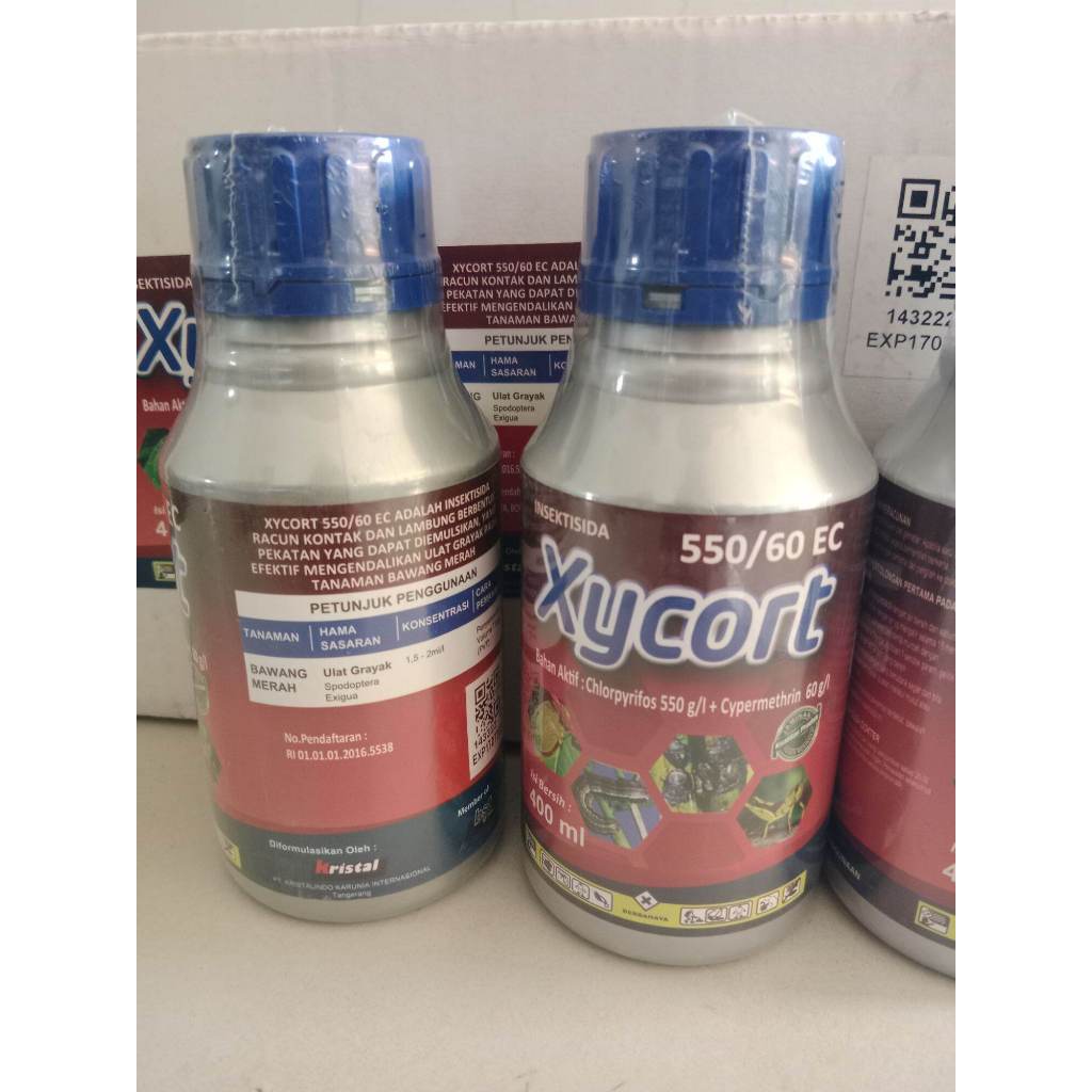Insektisida XYCORT 550/60 EC Kemasan 100 dan 400 ML
