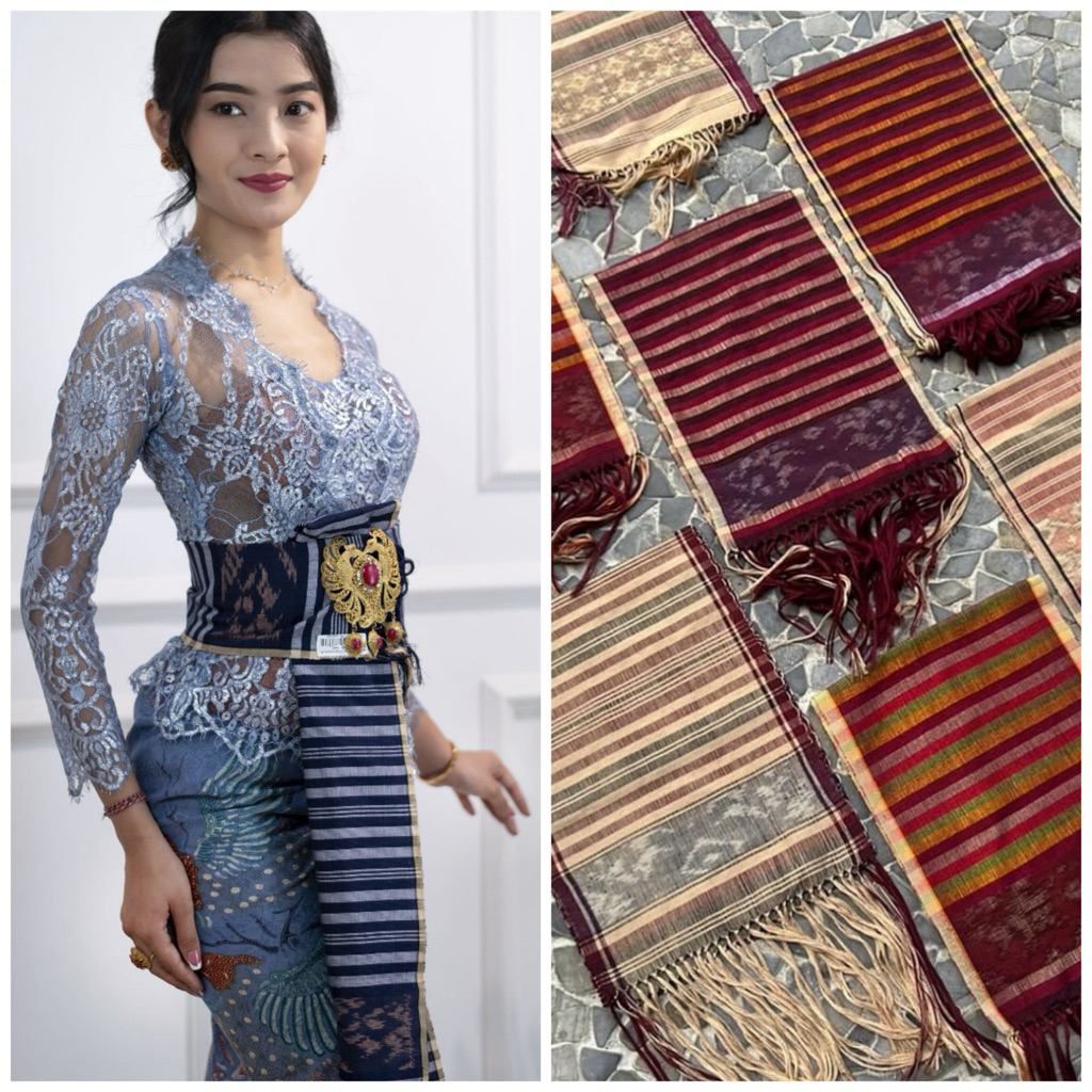 selendang  plendoan gringsing tenganan//selendang plendoan asli tenun tenganan