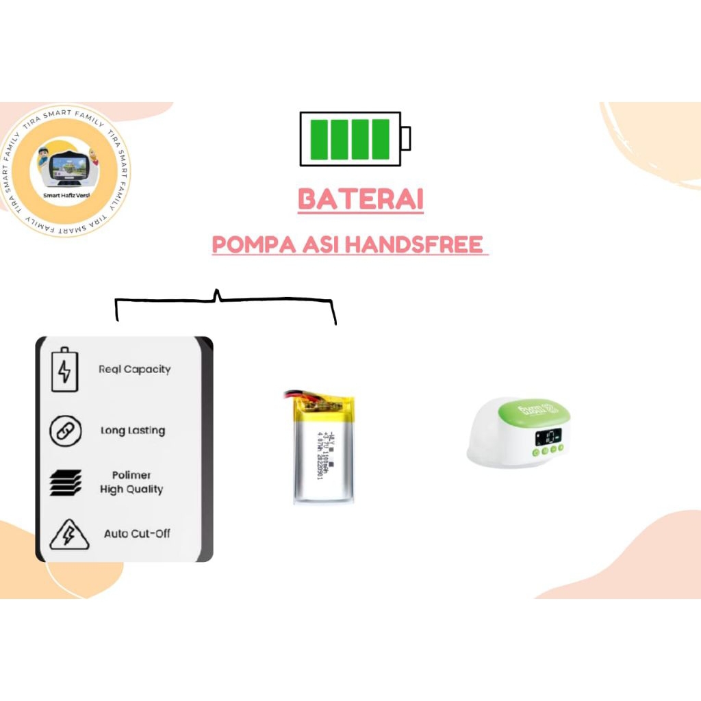 Baterai pompa ASI MOM UUNG