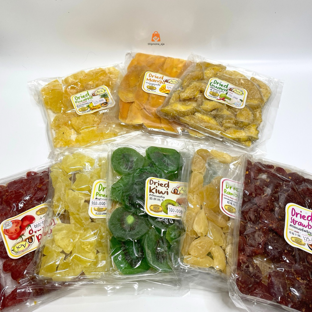 

[ORIGINAL THAILAND] Buah Kering Premium Madam Aoi | Dried Fruit Thai