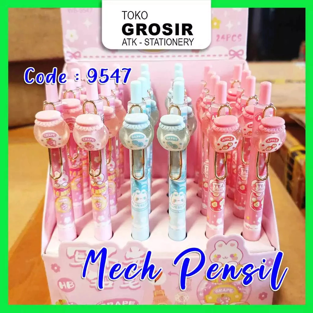 

(LIVE) Mech Pensil 2mm WB-9547 - Fruit 2