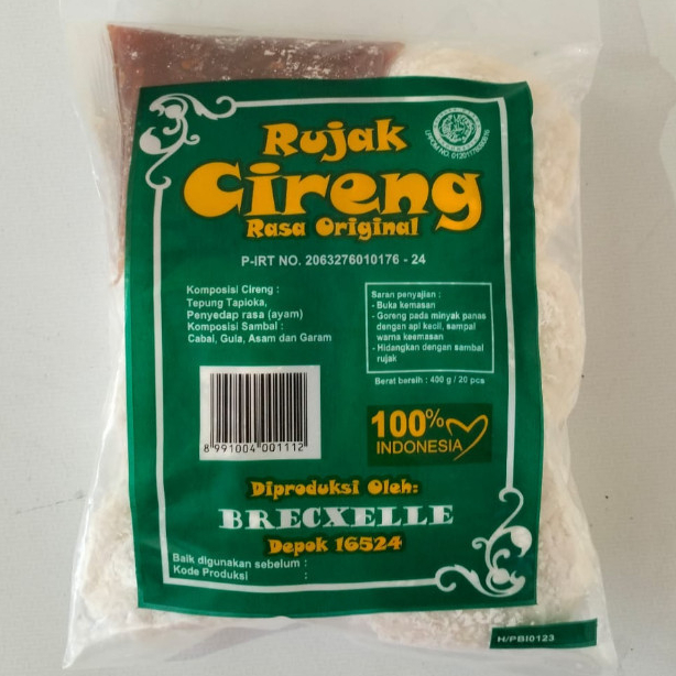 

BREXCELLE CIRENG RUJAK (400 GR)