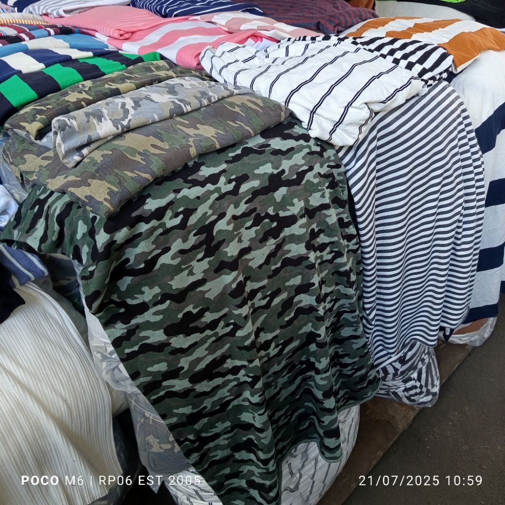 HARGA/0,5 M - BAHAN KAOS BABY TERRY | KAIN BABYTERRY MOTIF | BAHAN BABY TERRY STRIPE  KAIN BABYTERRY