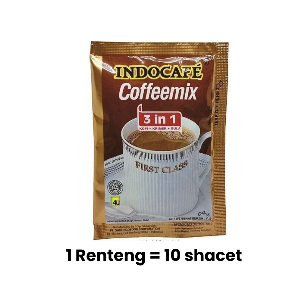 

Indocafe Coffemix 20gr x10