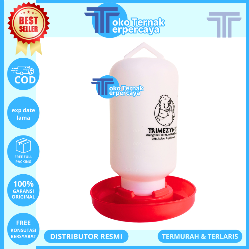 TEMPAT MINUM AYAM 1 LITER - Alat Minum Ayam 1 liter MEDION