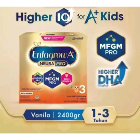 

Enfagrow 3 2400gr / Enfagrow Tahap 3 2400gr Vanila/ Susu Formula Bayi Anak (EXP 2026)