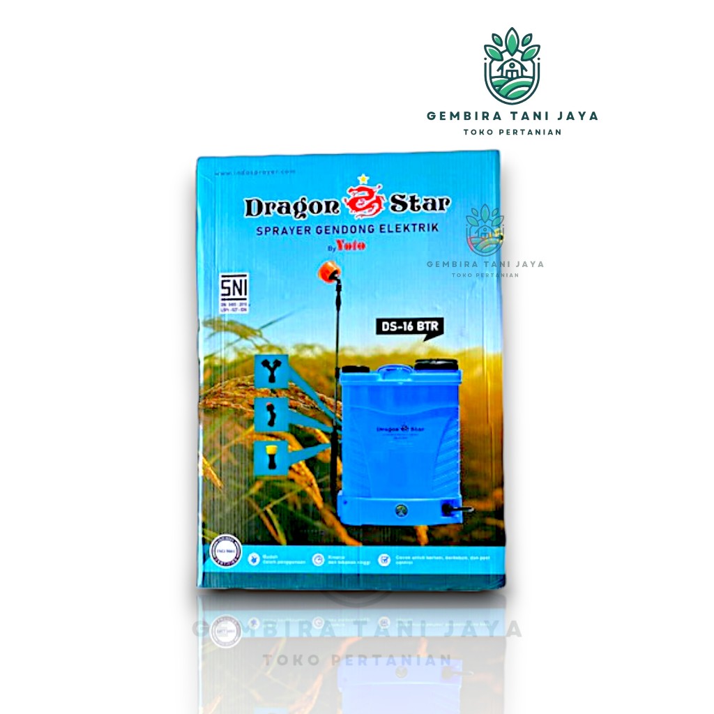 Pompa Sprayer Elektrik DRAGON STAR 16 liter/ Pompa hama/ Pompa Disinfektan