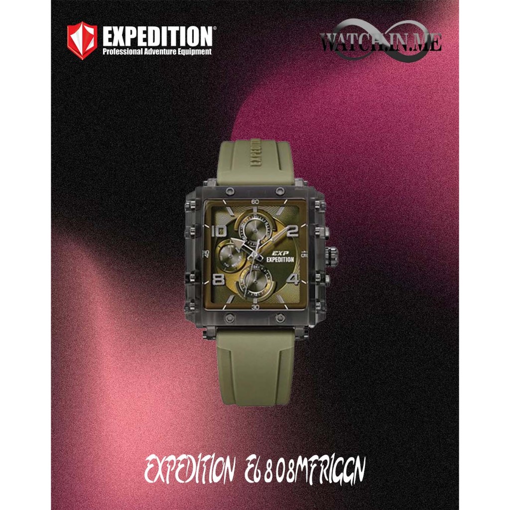 JAM TANGAN WANITA EXPEDITION E6808MFRIGGN HIJAU ARMY
