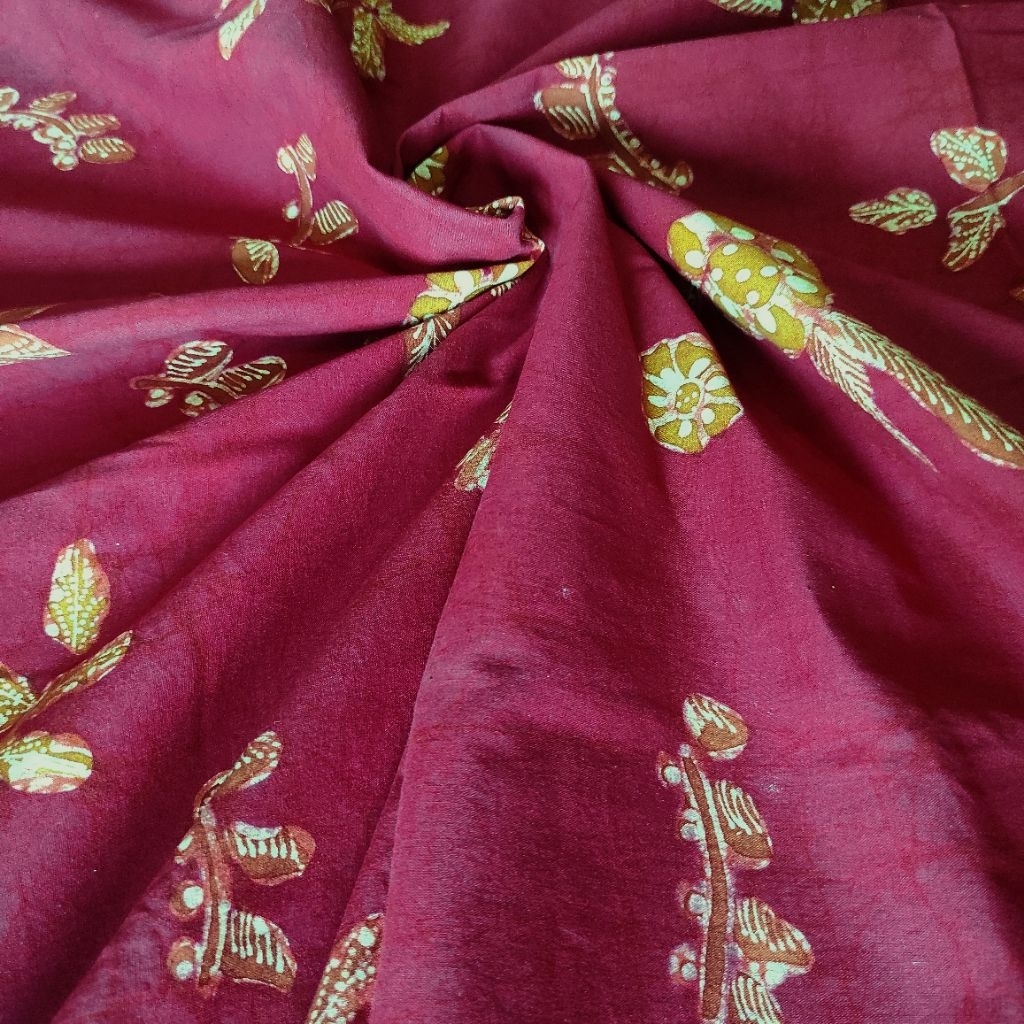 Kain batik tulis antik mix warna alam & sintetis untuk kemeja pria dan wanita