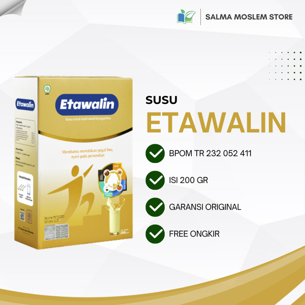 

ETAWALIN 200gr Susu Kambing Etawa Membantu Meredakan Pegal Linu dan Nyeri Persendian Original