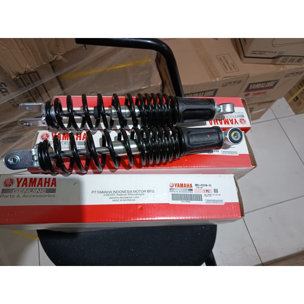 SHOCK ABSORBER SHOK BELAKANG 1SET YAMAHA AEROX OLD B65-F2210-00 ORIGINAL