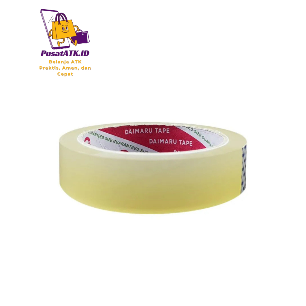 

Isolasi/ Solatip Daimaru Bening 24 x 72 yard