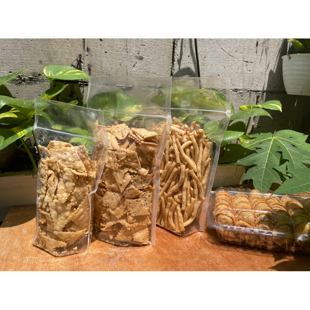 

Pastel Abon, Stick bawang, Ladran Jinten