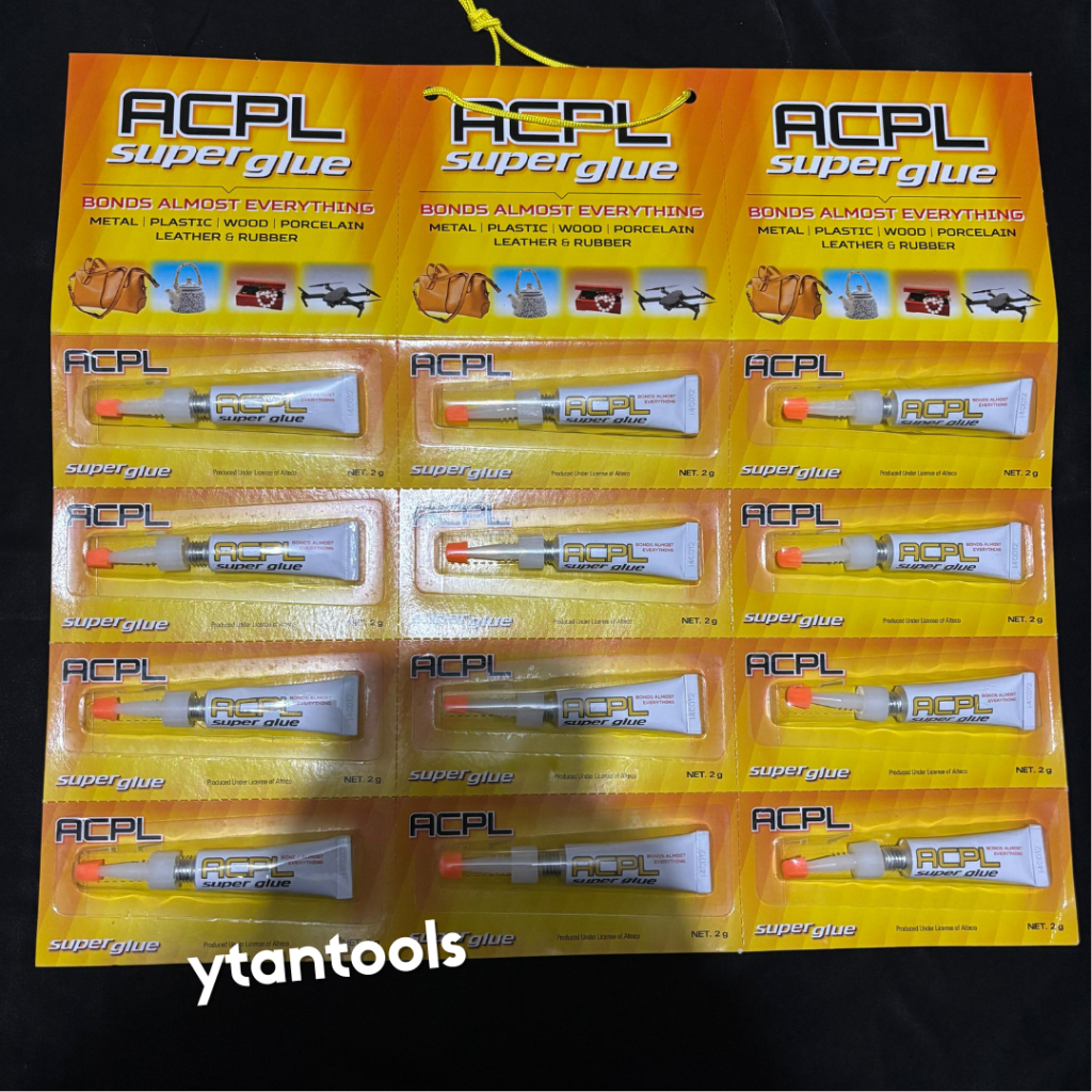 1 Lusin Lem Super Glue Serbaguna - Lem Kaca Plastik Kayu Sepatu Super Kuat - Lem Bening Merekat 5 Me