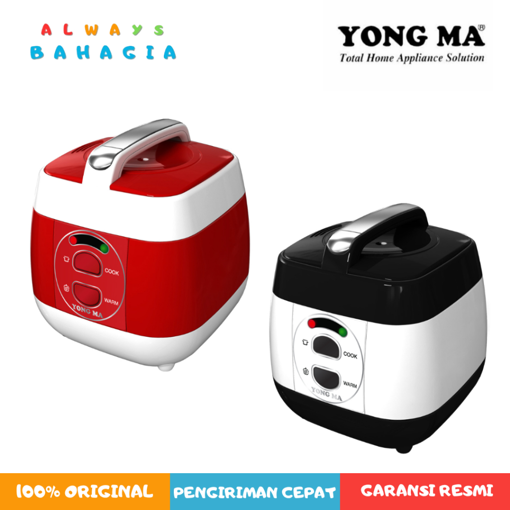 YONG MA SMC-5061 Rice Cooker Kapasitas 1 Liter