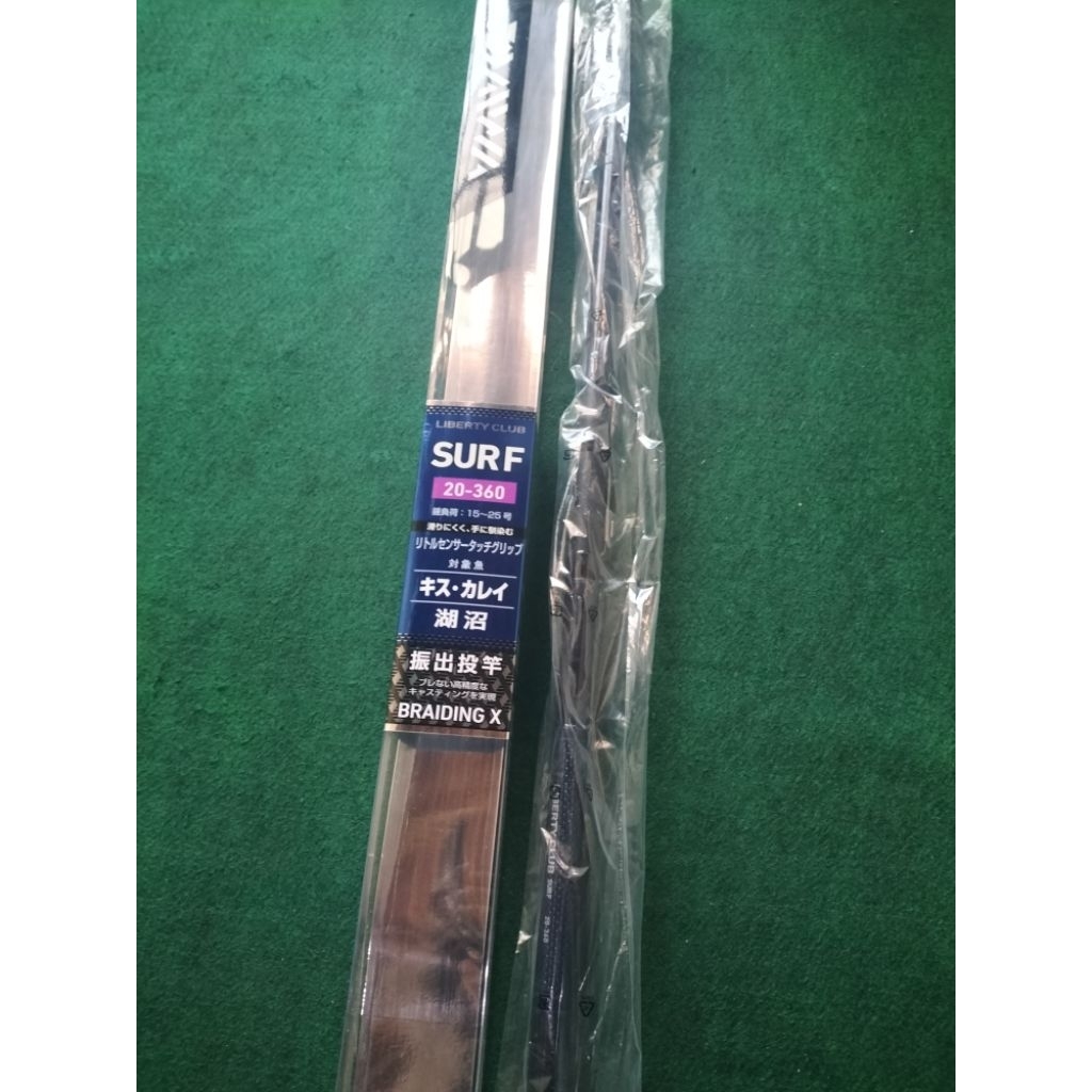 daiwa liberty club 360 baru  teleskopik joran antena