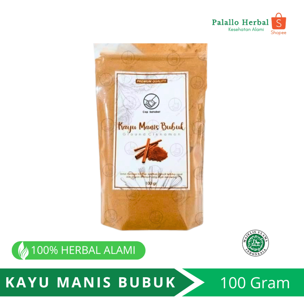 

100gr Kayu Manis Bubuk / Ground Cinnamon / Rempah / JSR 100% PREMIUM QUALITY