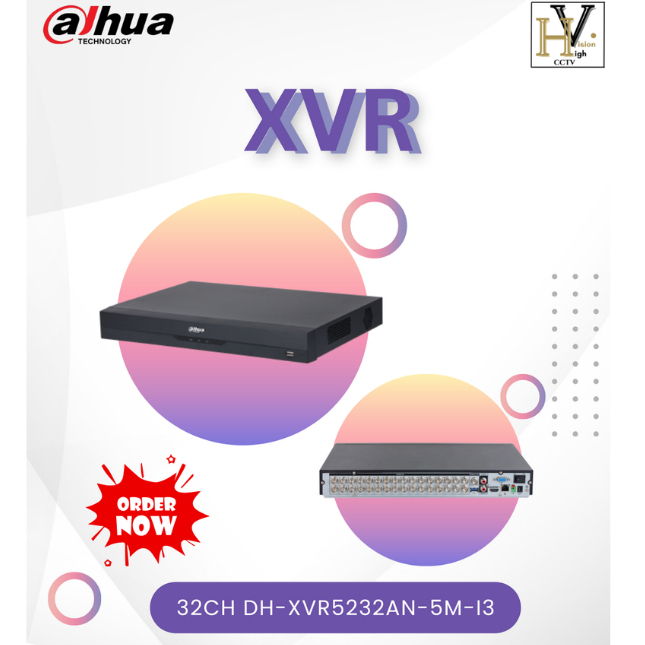 XVR DAHUA TECHNOLOGY XVR 32CH DH-XVR5232AN-5M-I3 5MP