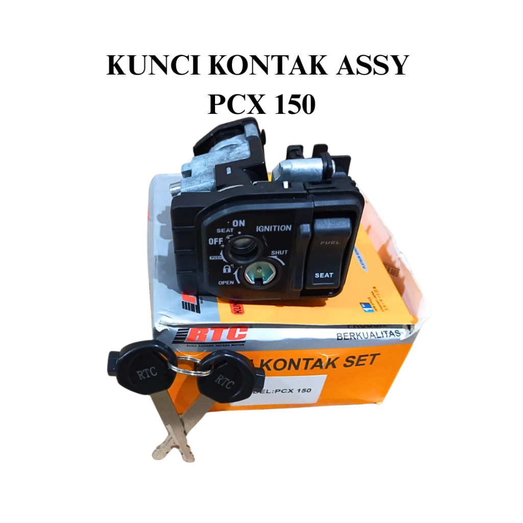 KUNCI KONTAK SET/ KEY SET MOTOR PCX 150 RTC
