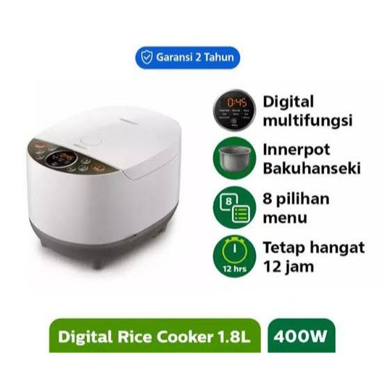 DIGITAL RICE COOKER PHILIPS 1.8L HD 4515