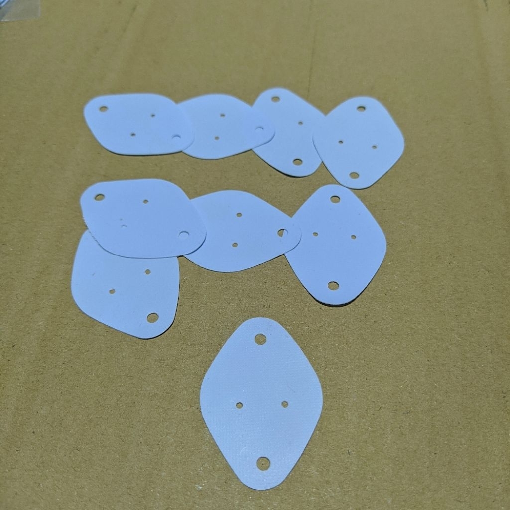 MIKA ISOLATOR TRANSISTOR JENGKOL / ISI 10 PCS ISOLATOR UNTUK TRANSISTOR JENGKOL