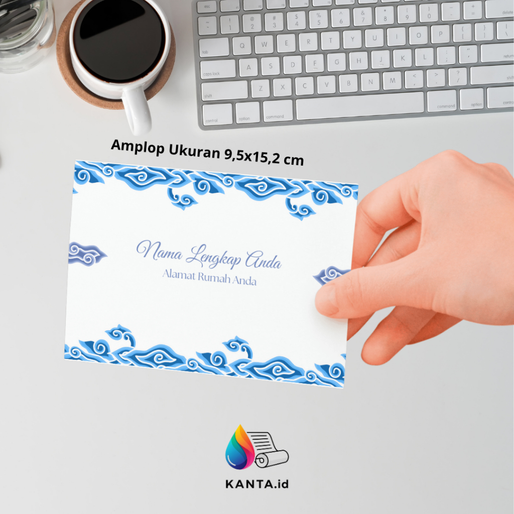 

Amplop Kondangan Custom Tema Batik I Isi 25 Pcs