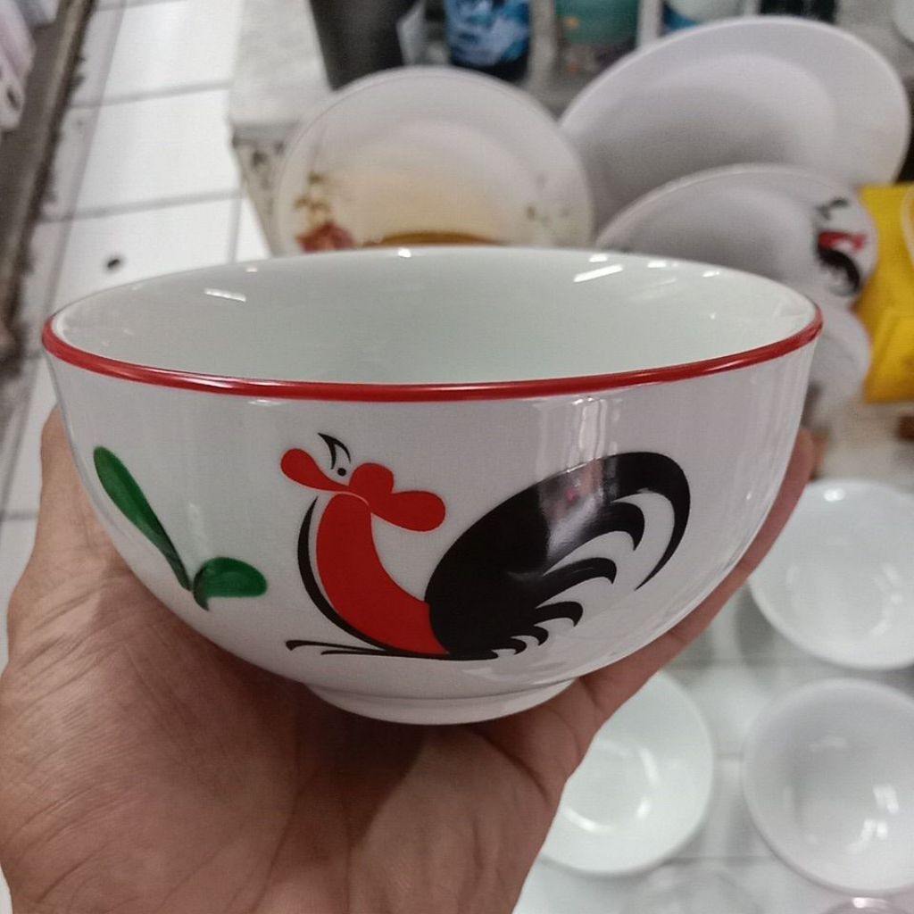 mangkok ayam jago mini