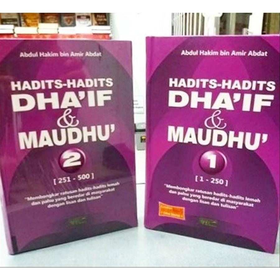 PAKET 2 HADITS-HADITS DHAIF DAN MAUDHU JILID 1 + 2