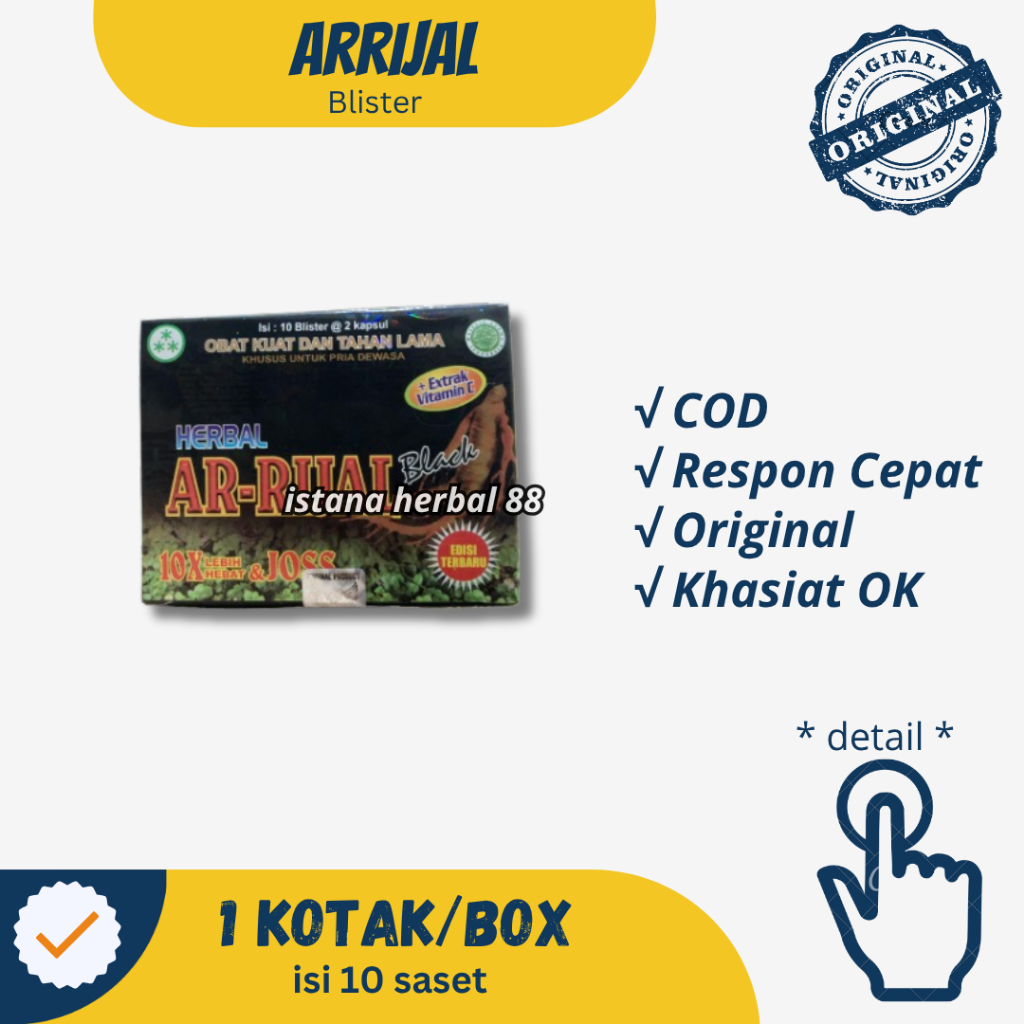 Ar Rijal kapsul herbal