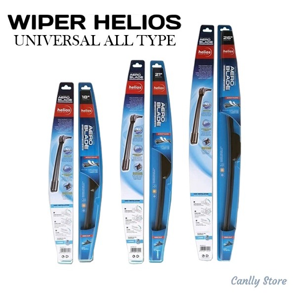 Helios Wiper Suzuki SX4 S-Cross Frameless High Performance