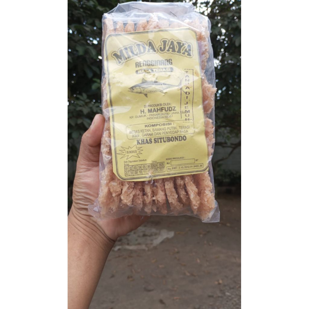 

Rengginang Situbondo Milda Jaya H. Mahfudz Rengginang Terasi dan Rengginang Bawang