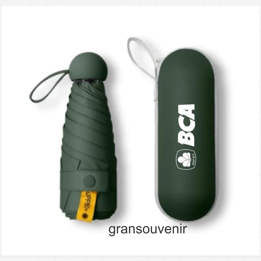 Payung Kapsul mini/Payung Lipat Kapsul/Payung Mini Kapsul Custom Promosi