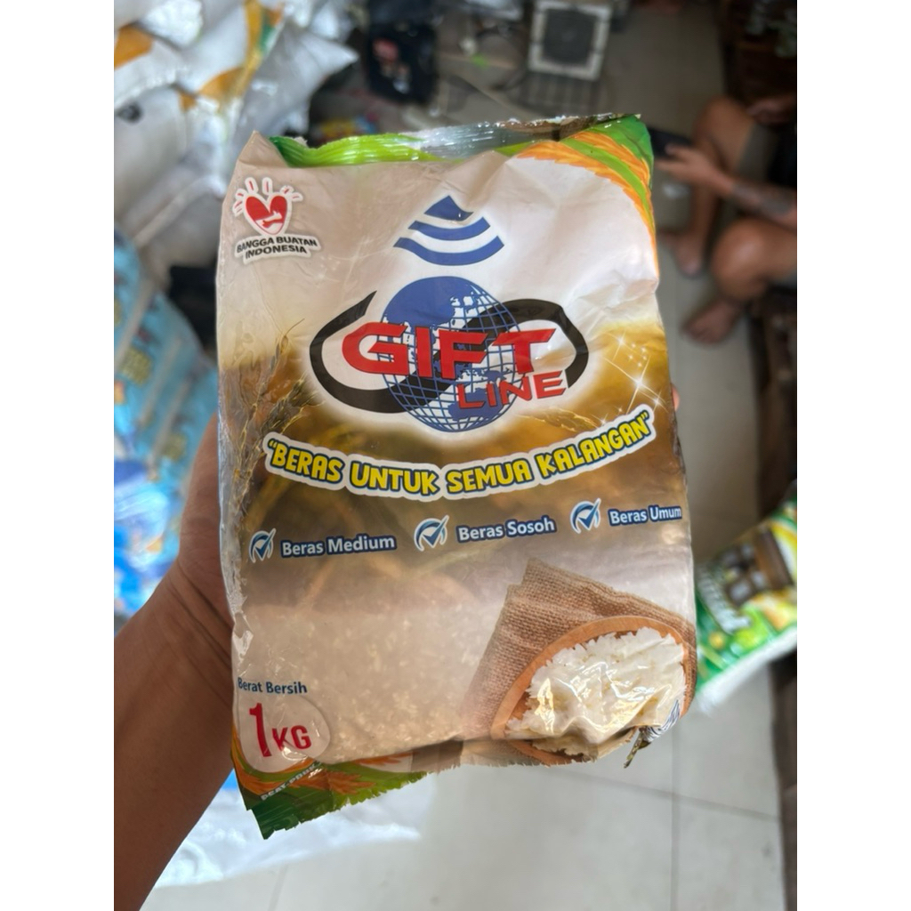 

BERAS CAP GIFT LINE PULEN DAN BERGIZI KEMASAN 1 kg