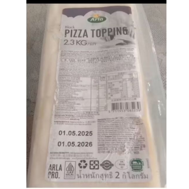 

ARLA mozzarela pizza toping 300 gram