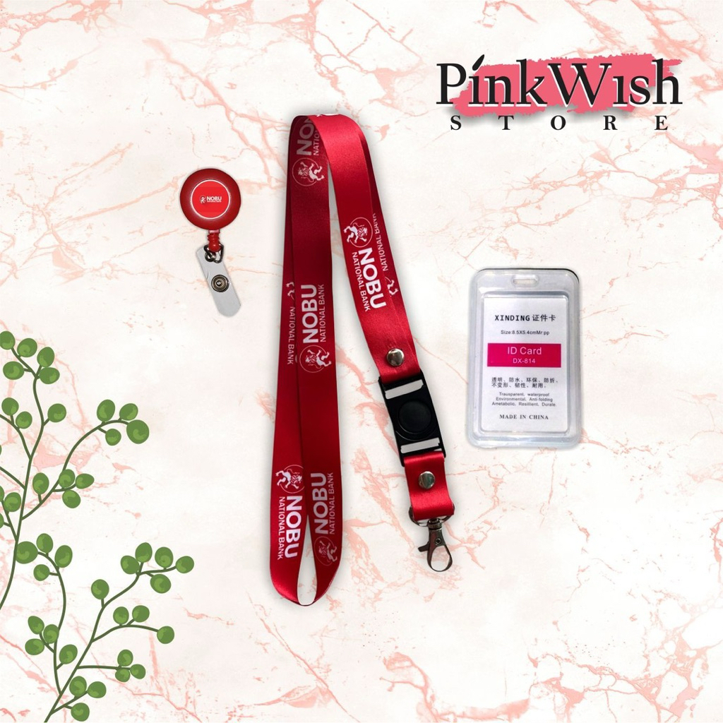 

Lanyard BANK NOBU / Tali idcard BANK NOBU [Ready stock] Termurah