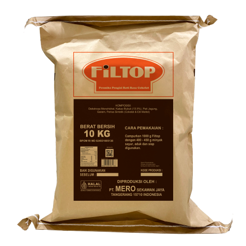 

FILO FILTOP Coklat Bubuk 10Kg – Cokelat Bubuk Berkualitas untuk Minuman & Makanan