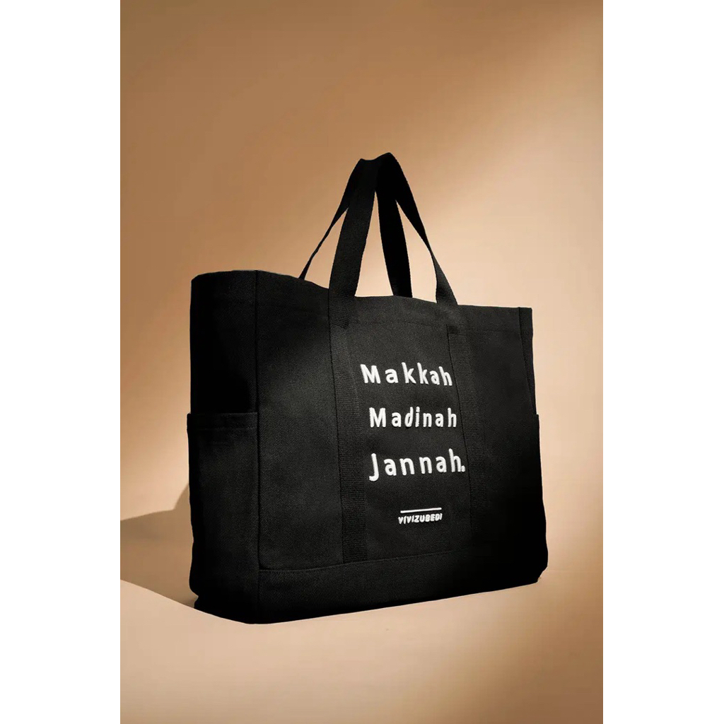Vivi Zubedi - MMJ Tote Bag – Black – Medium