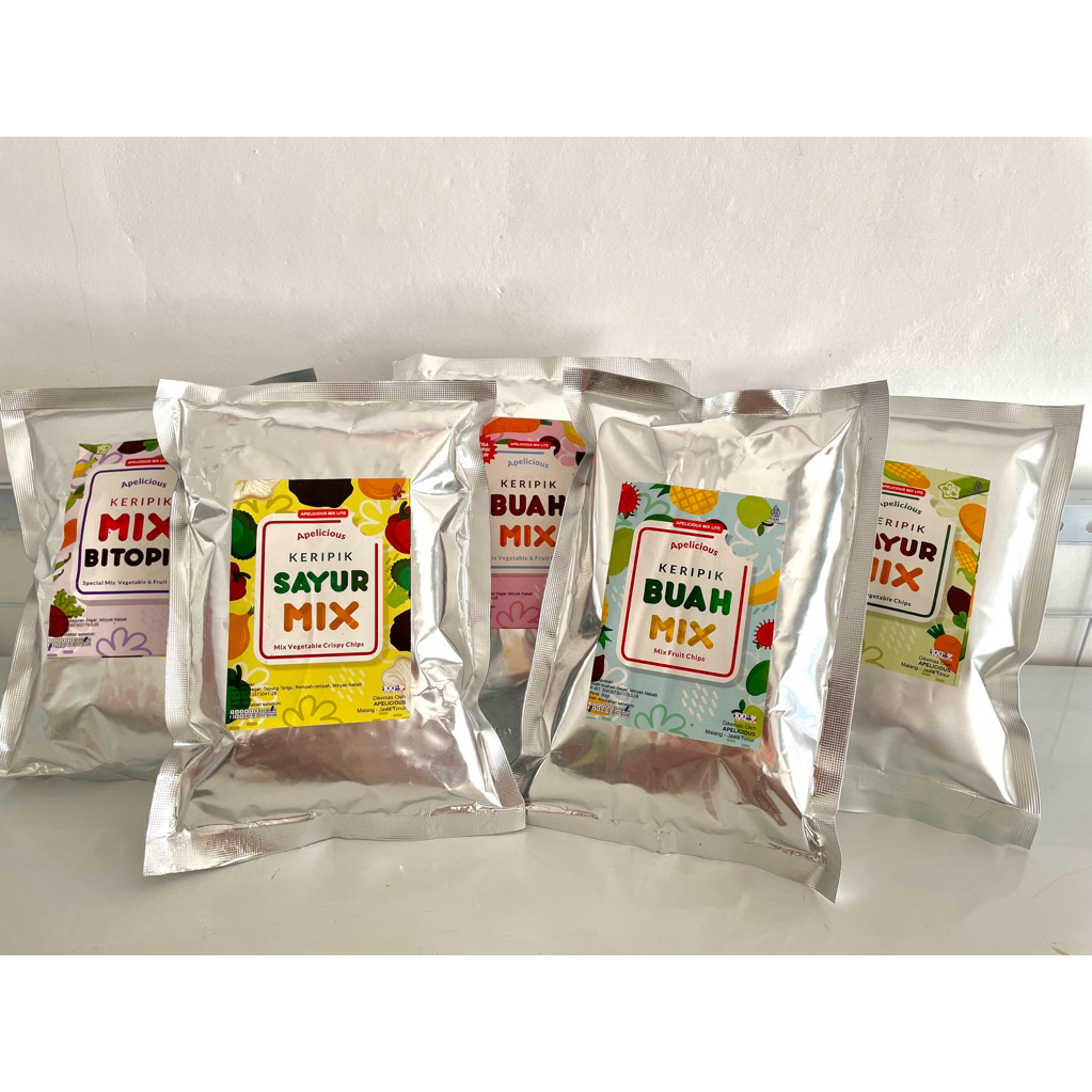 

Keripik Buah Sayur Mix 50gr