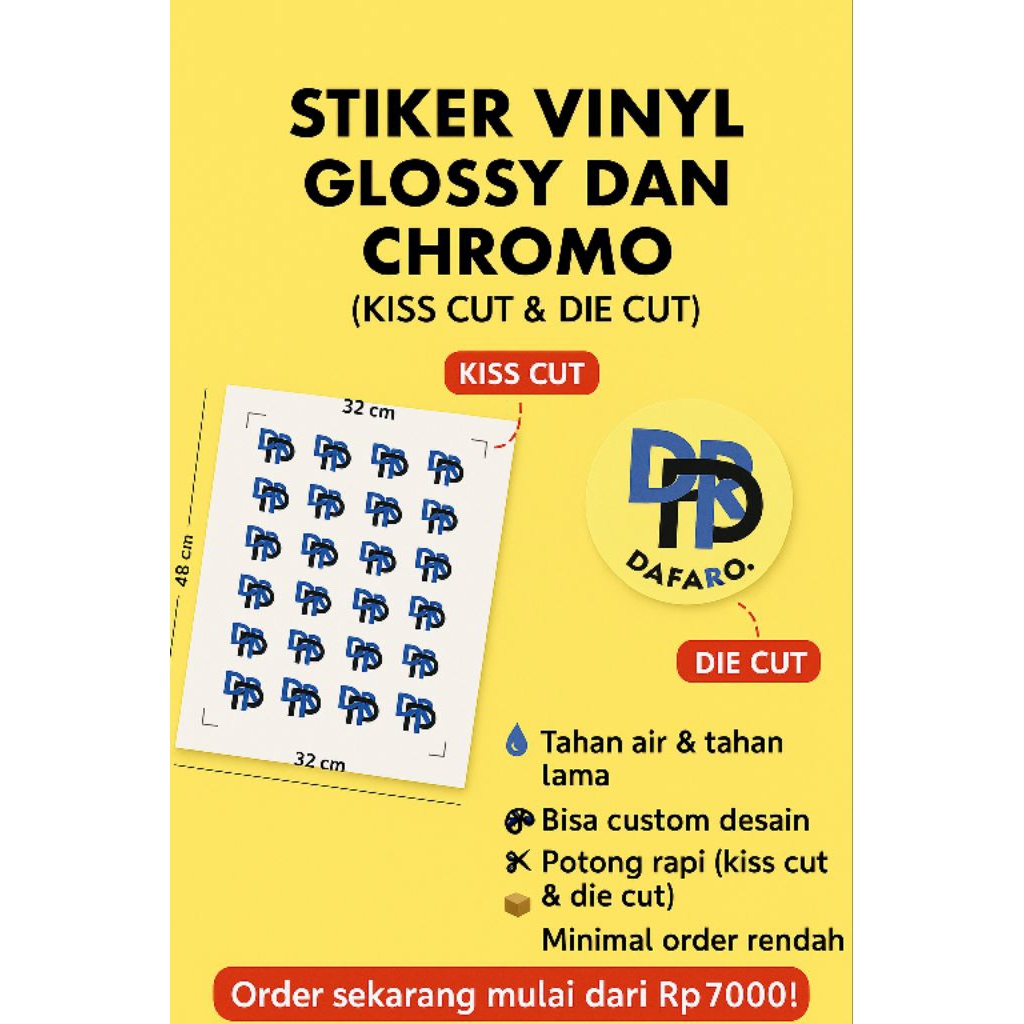 

STIKER VINYL GLOSSY DAN CHROMO