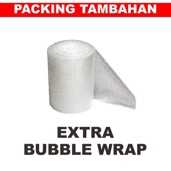 

EXTRA PACKING BUBBLE WRAP ( pesan 1x = untuk 1 dus)