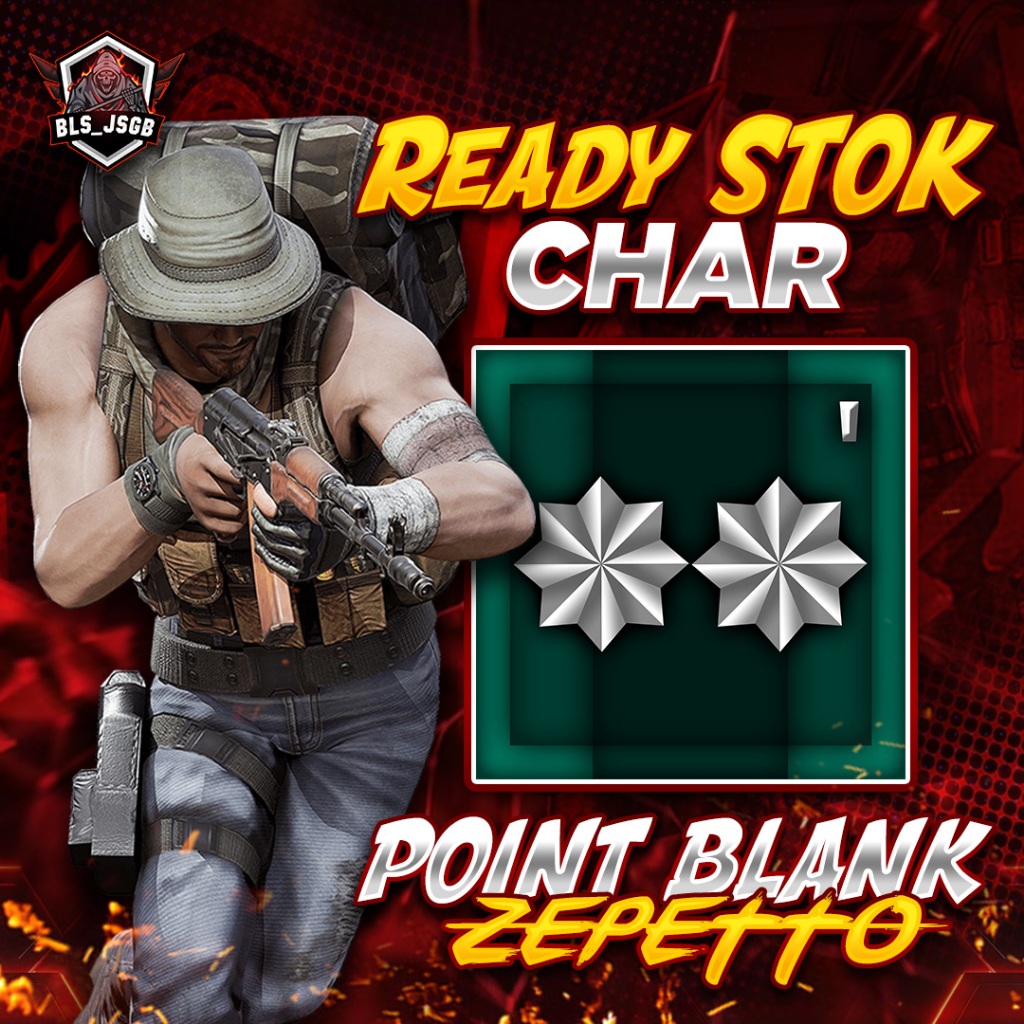 CHAR POINT BLANK MAJOR 2 QC 31DAY - POINTBLANK ZEPETTO INDONESIA TERMURAH TERLARIS