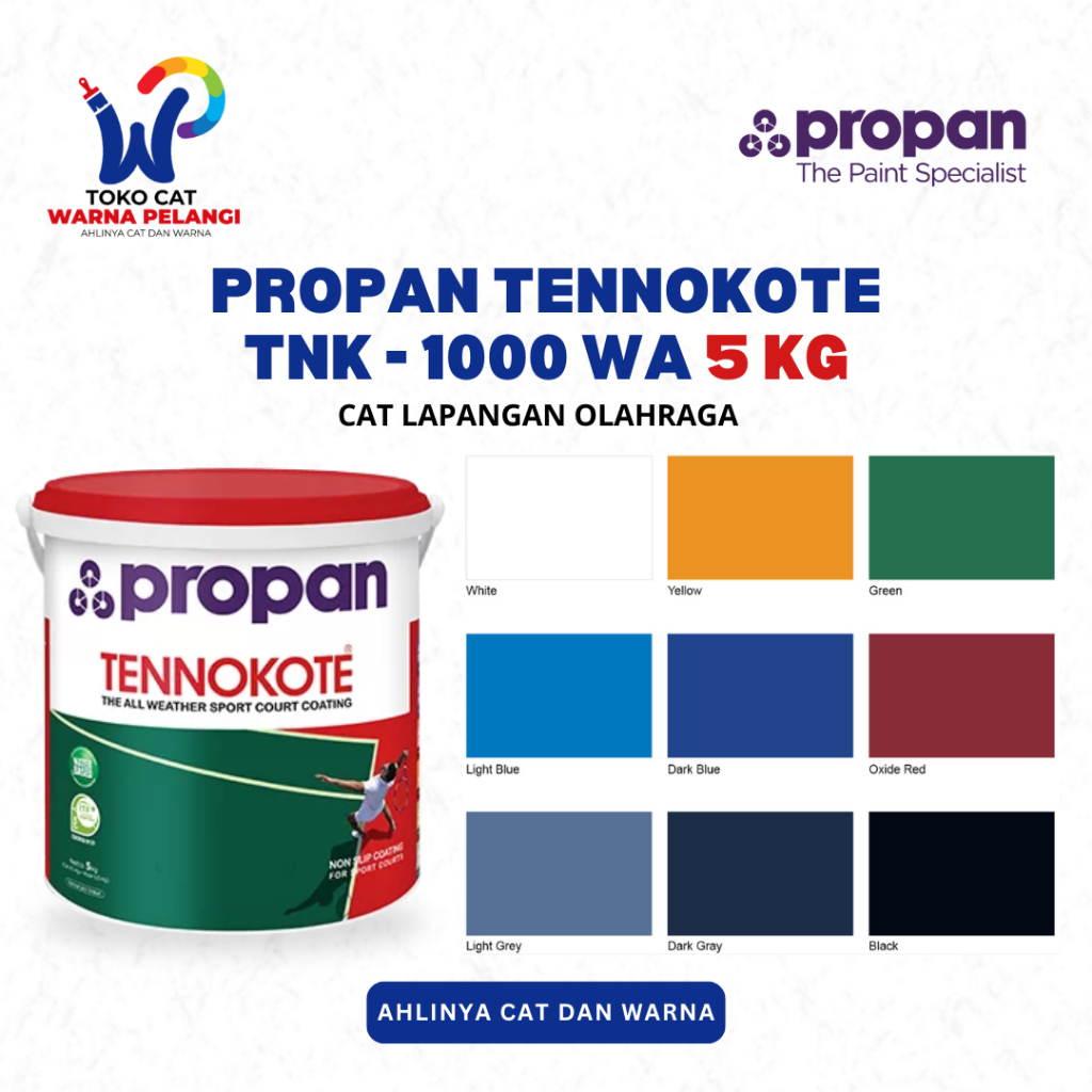 Cat Lapangan PROPAN Tennokote 5 KG | PROPAN TNK - 1000 WA 5 KG