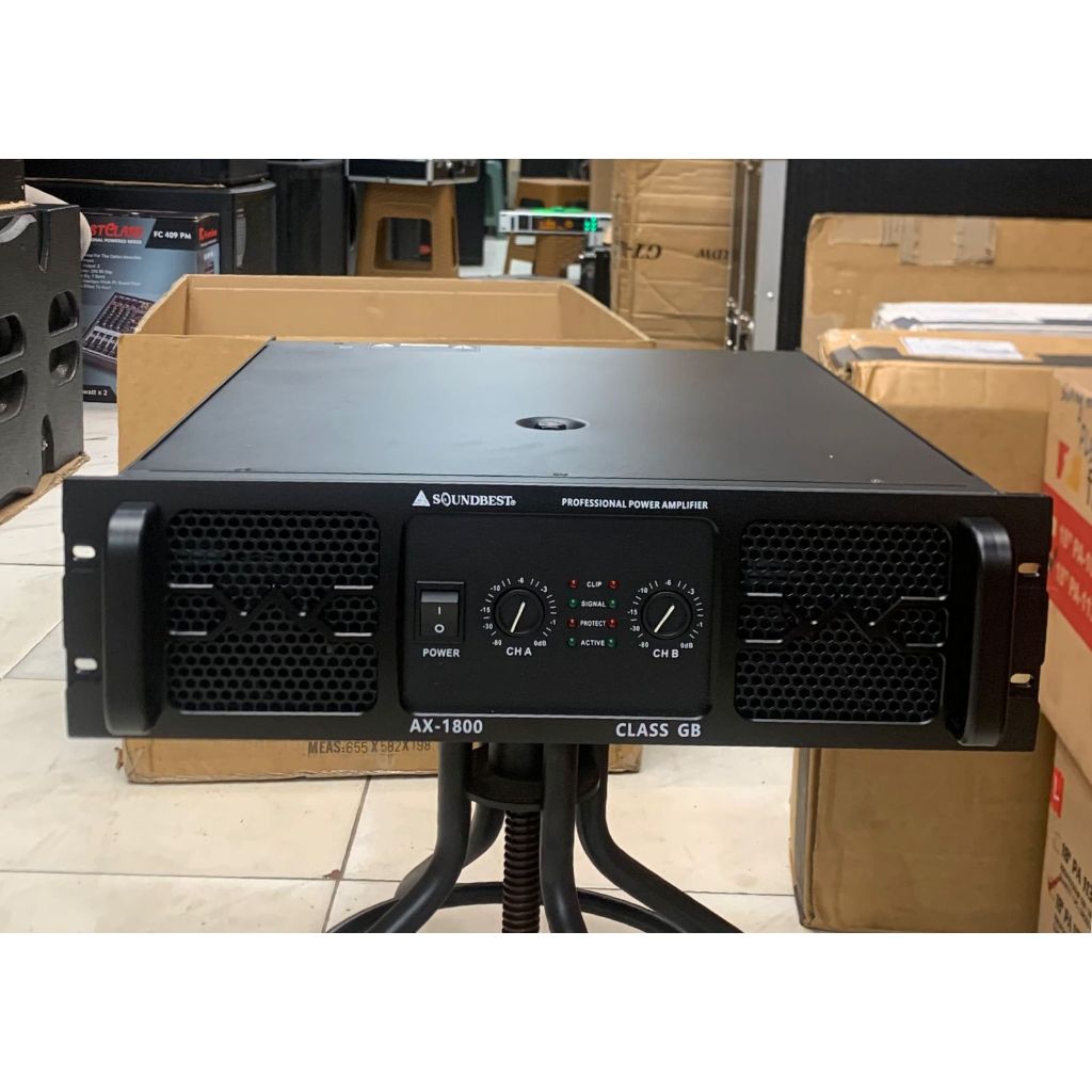 soundbest AX 1800 Power Amplifier