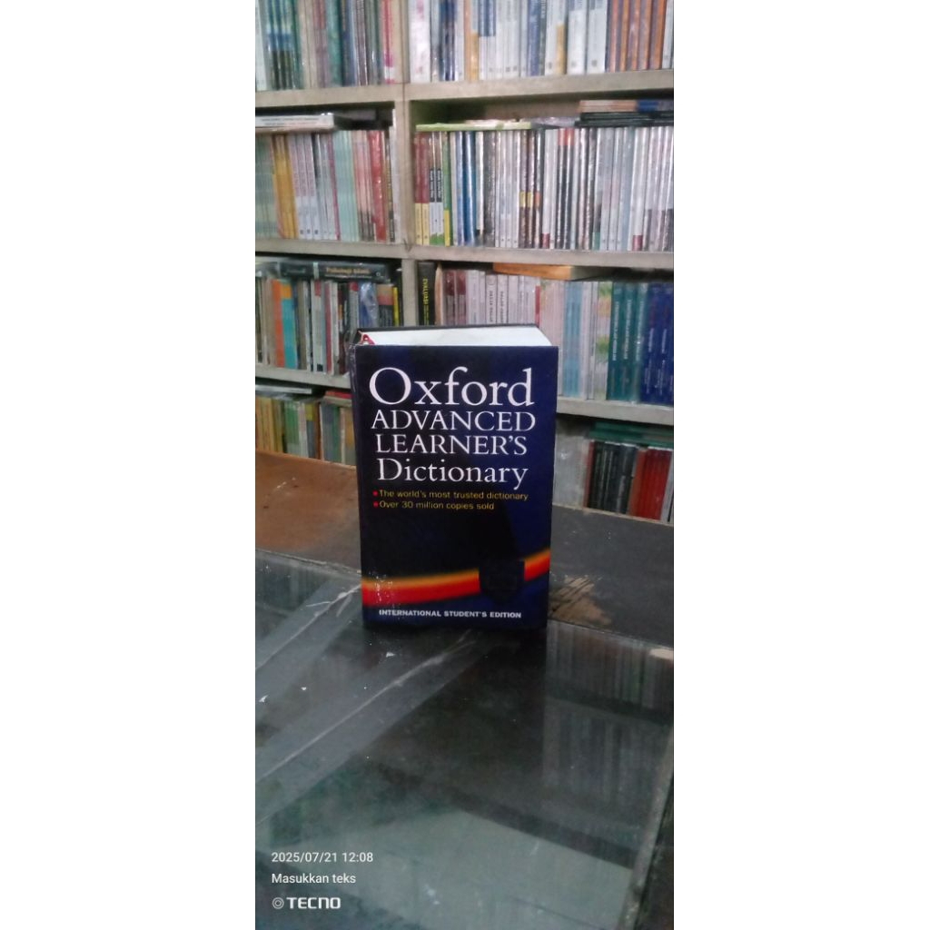 Oxford Advanced Learner's Dictionary (OALD) International Student's Edition Ed.Hard Cover LUX Tebal.