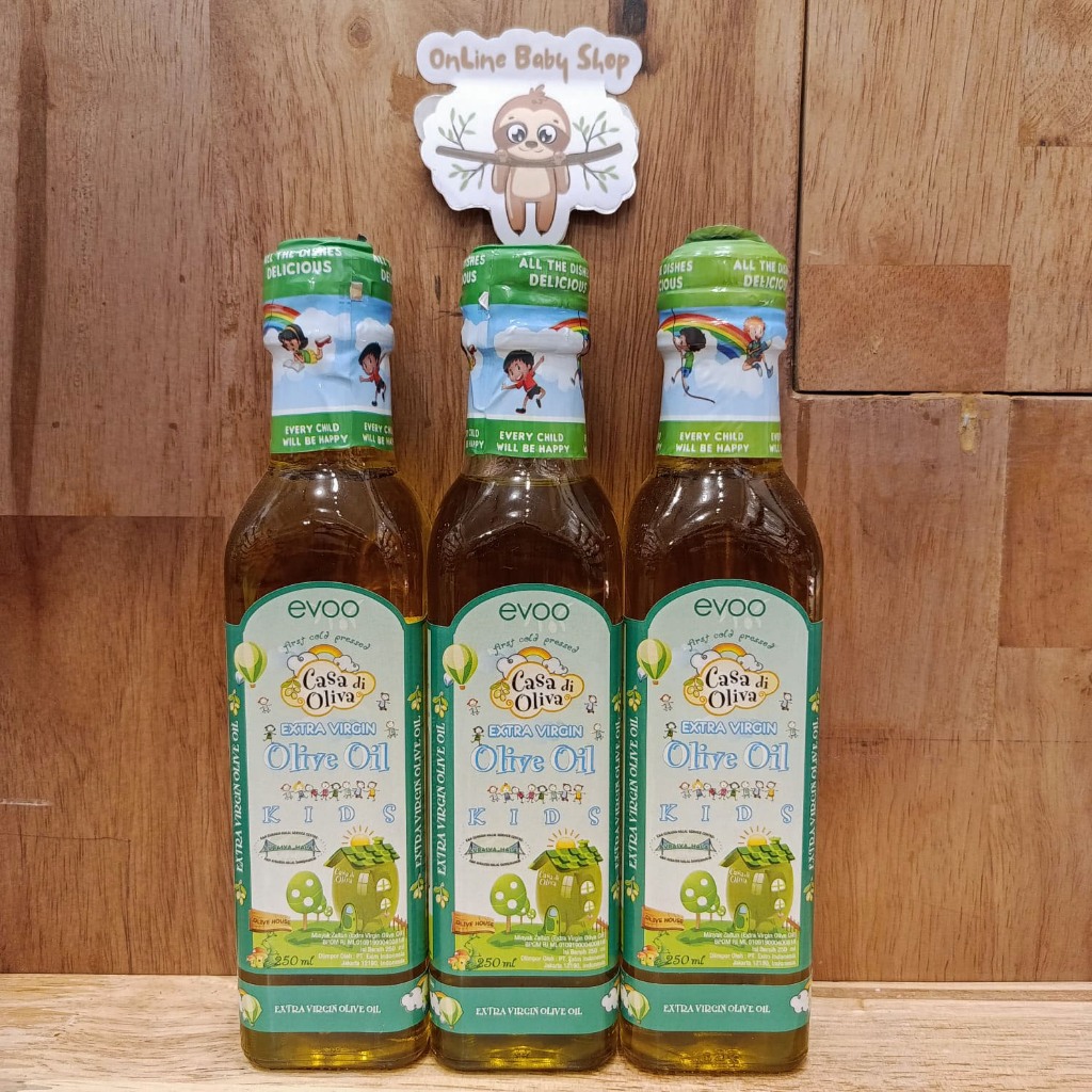 

EVOO (extra virgin olive oil) CASA DI OLIVA Casa di olivia for Kids mpasi Minyak Zaitun Minyak MPASI