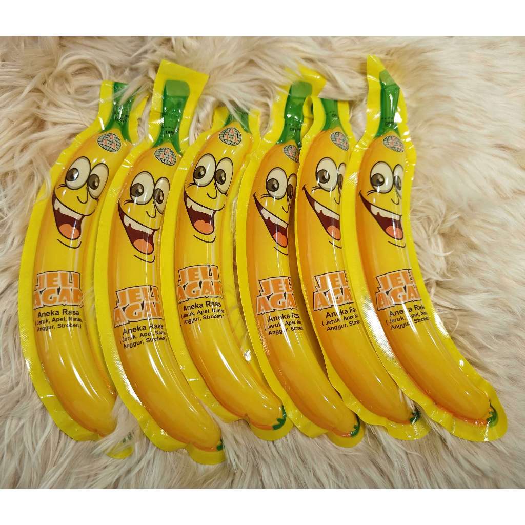 

AAA JELI AGAR PISANG, 20 PCS